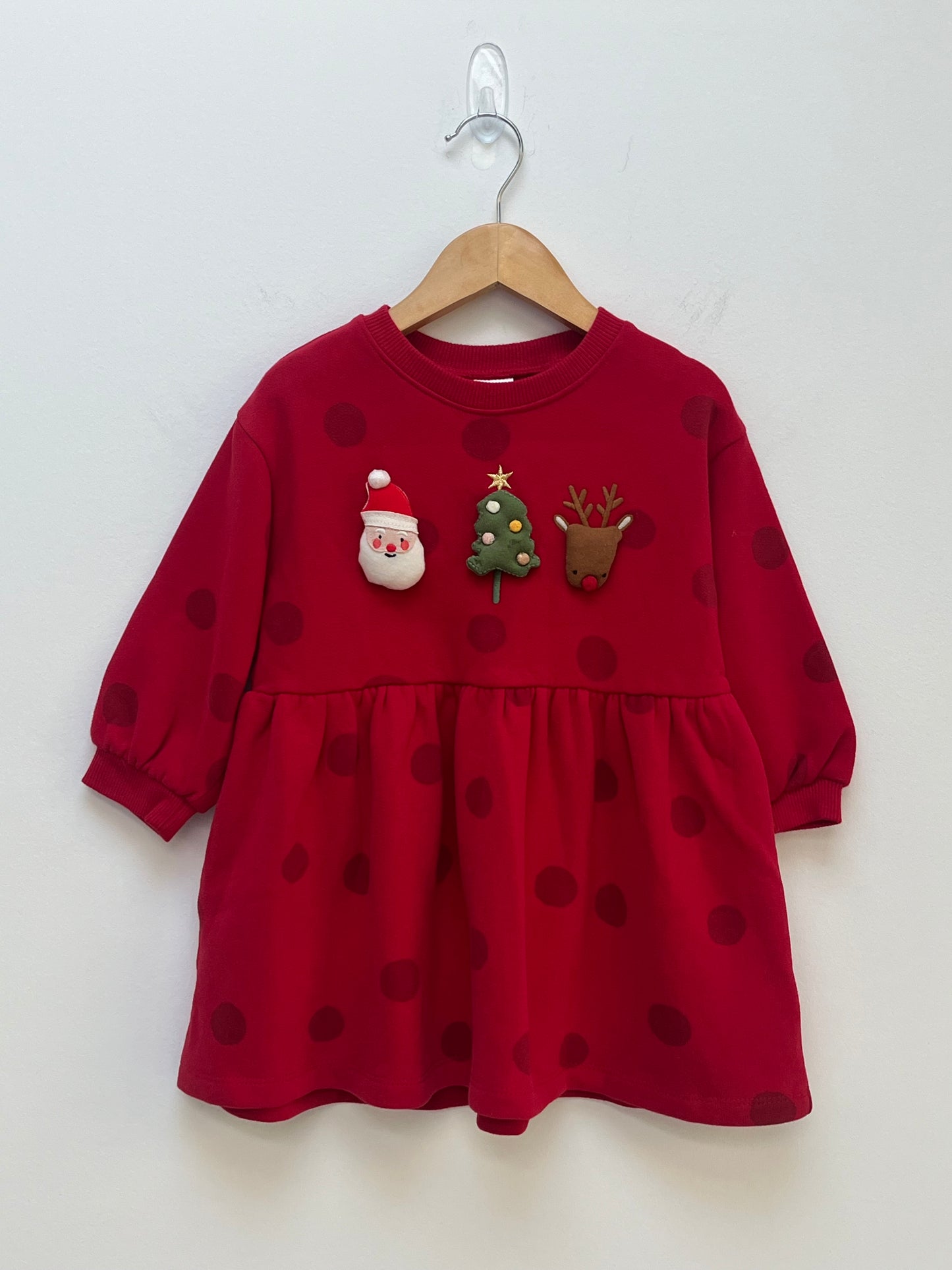 Next 18-24 Months - Christmassy Jumper Dress