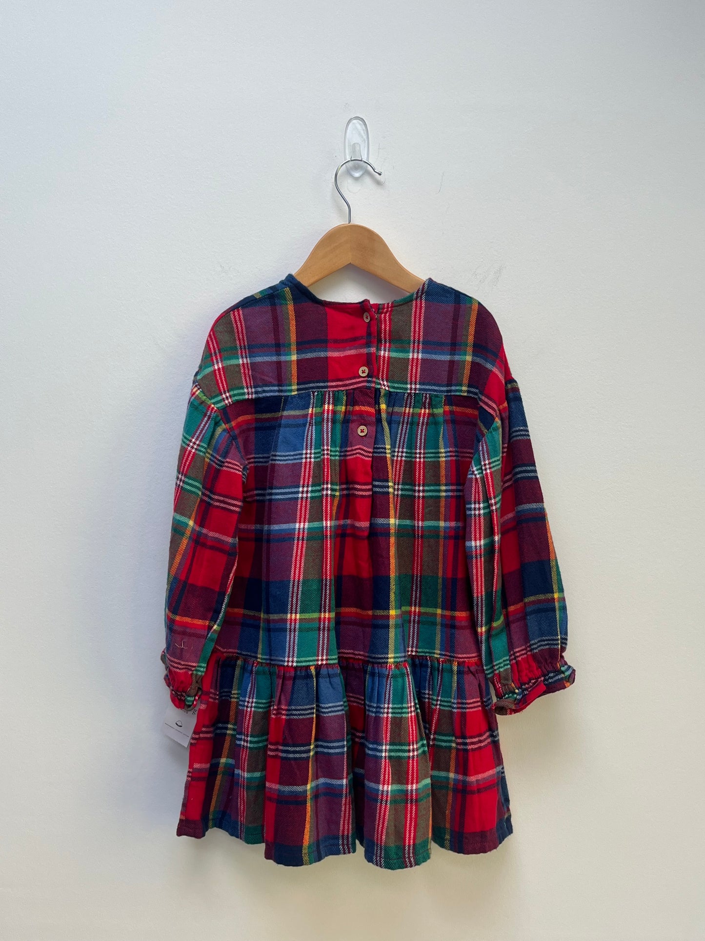 Nutmeg 4-5 Years - NEW 2 Piece Tartan Dress & Tights Set