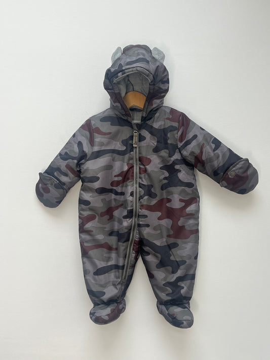 Carters 6-9 Months - Patterned Snowsuit