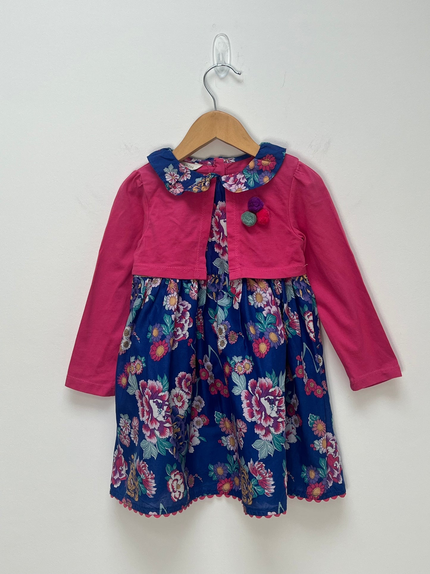 Monsoon 18-24 Months - Cotton Split Dress