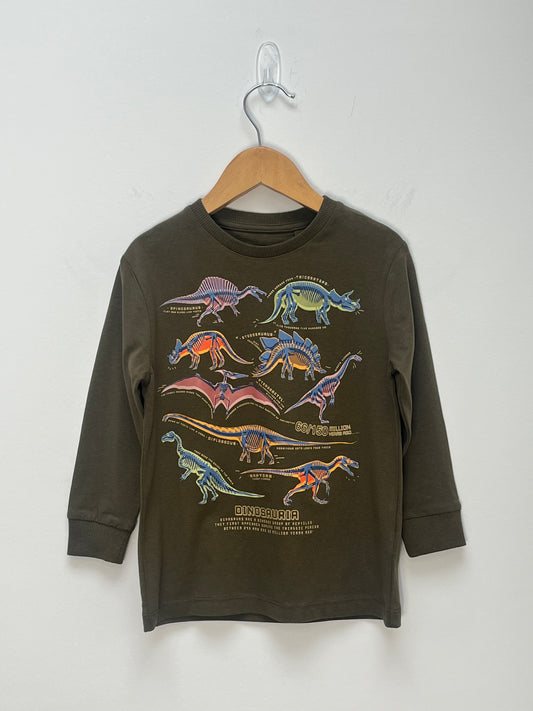 Next 3 Years - Long Sleeved Top with Dinosaurs