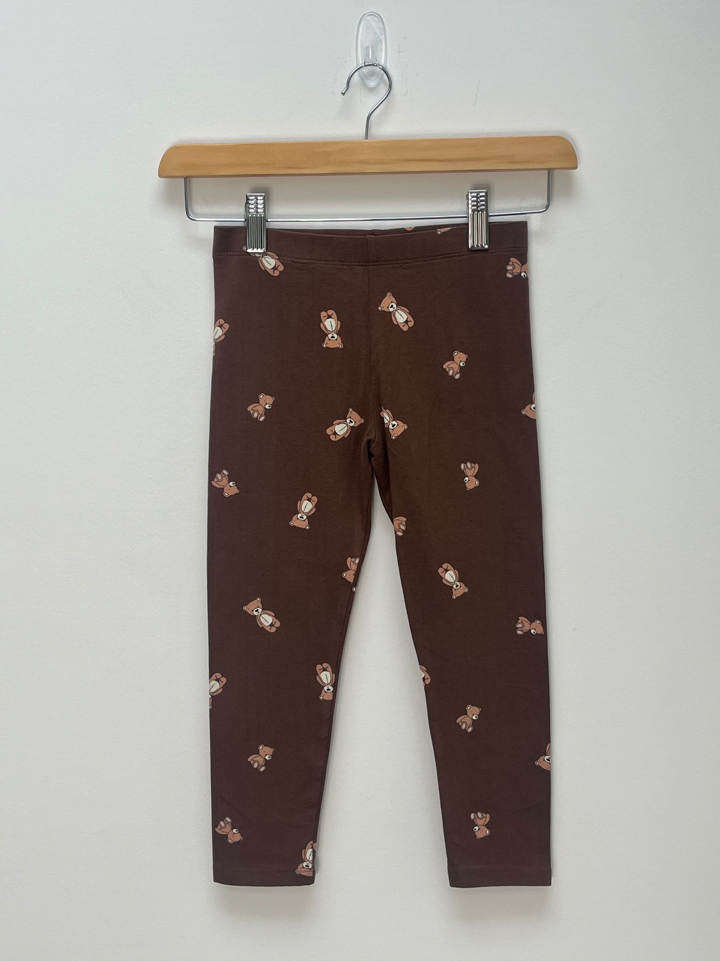 Next 5-6 Years - 2 x Leggings - Bear & Checked