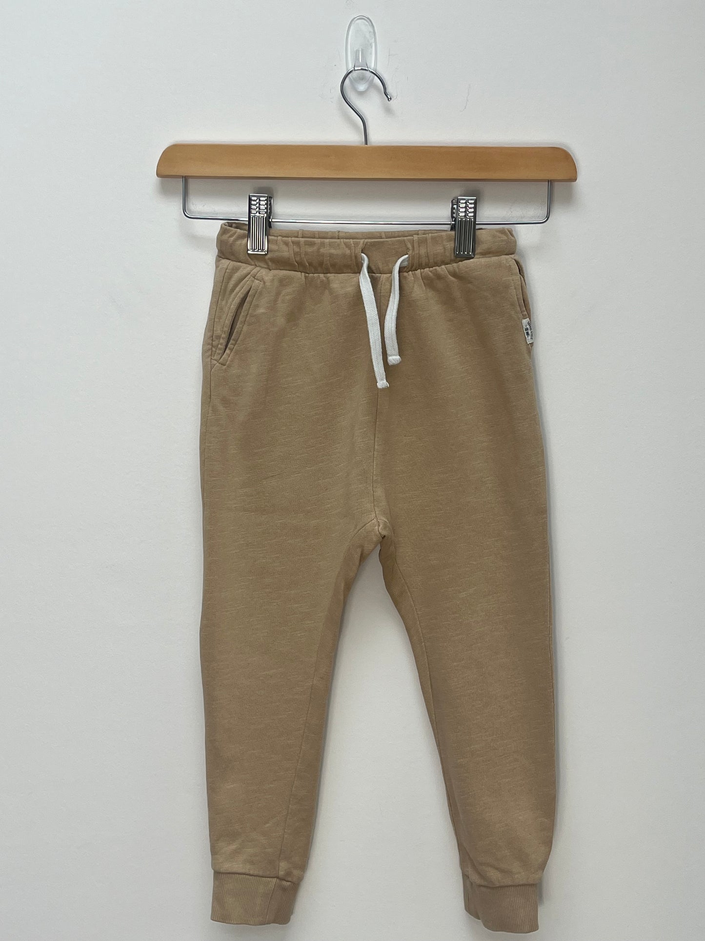 H&M 3-4 Years - 2 x Thin Joggers Bundle Neutral / Green