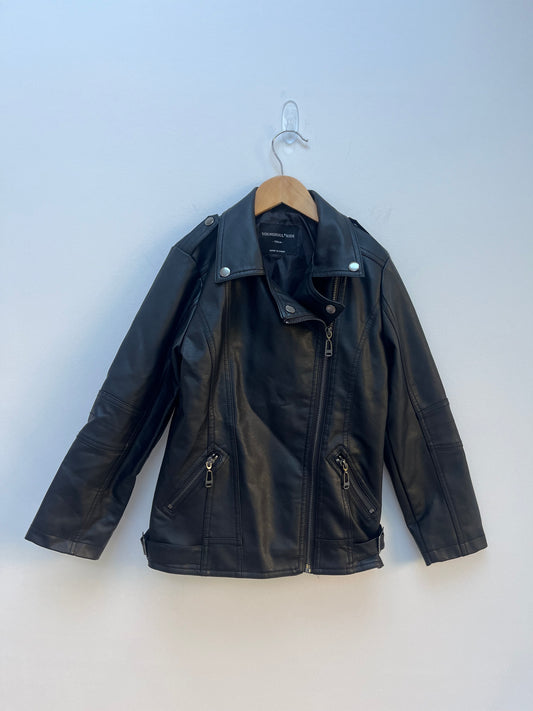 Young soul Kids 130cm - Black Pu Biker Jacket